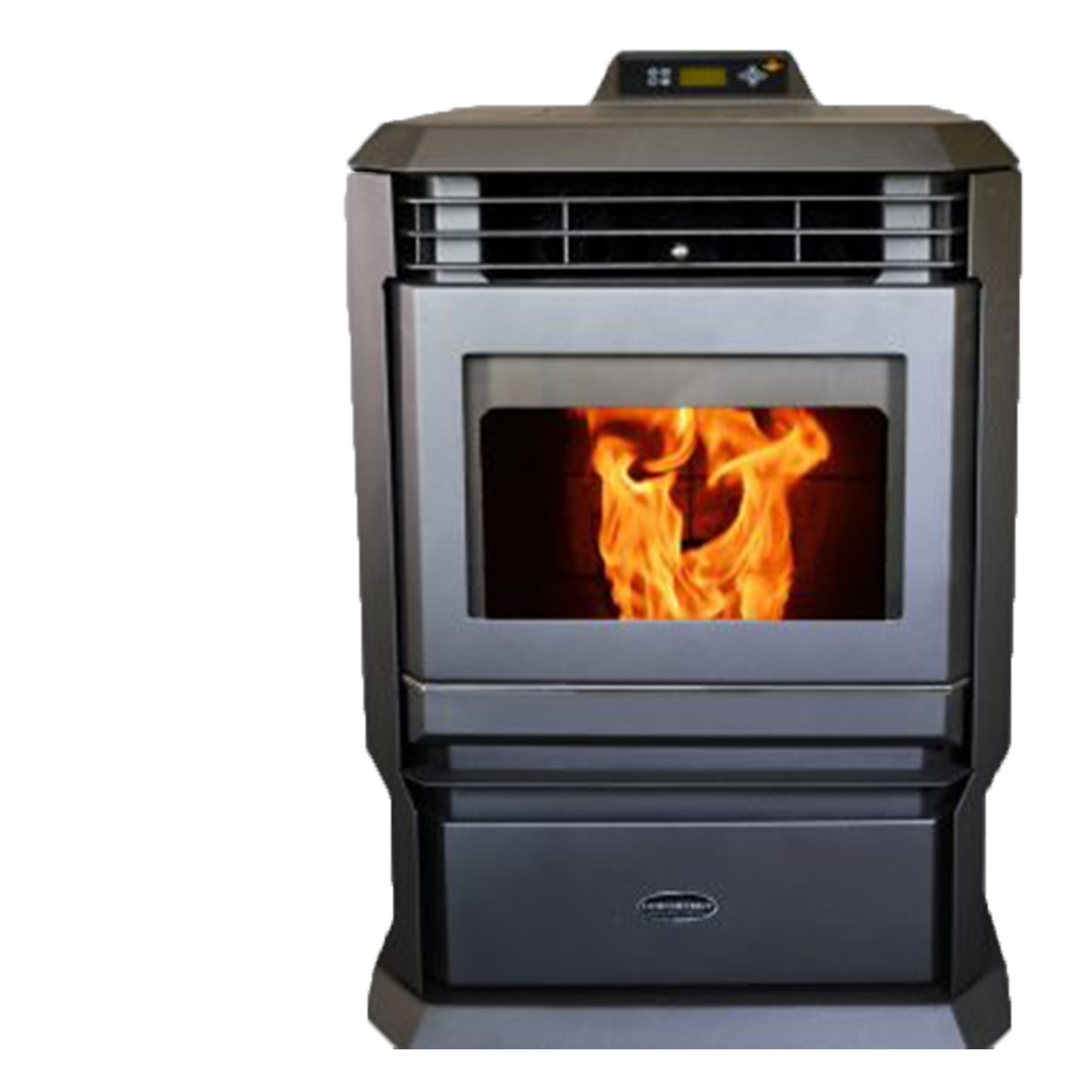 ComfortBilt, Pellet Stove, Heat Output 50000 Btu/hour, Heating Capability 3000 ft², Model# HP61-BLACK